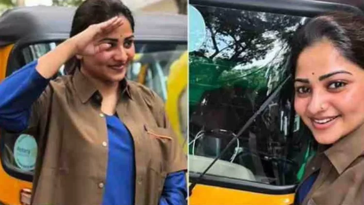 Rachita Ram Becomes Brand Ambassador for Autorickshaw Drivers Rachita Ram Becomes Brand Ambassador for Autorickshaw Drivers