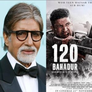 अमिताभ बच्चन देंगे '120 बहादुर' में वॉइसओवर