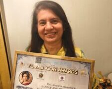 Sanjay and Binaiferr Celebrate Best Comedy Show Win for Bhabhiji Ghar Par Hain