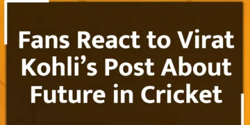 Fans React to Virat Kohli's Post About Future in Cricket