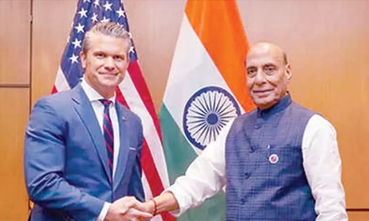 India and US Forge 10-Year Defence Agreement Amid Trade Tensions India and US Forge 10-Year Defence Agreement Amid Trade Tensions
