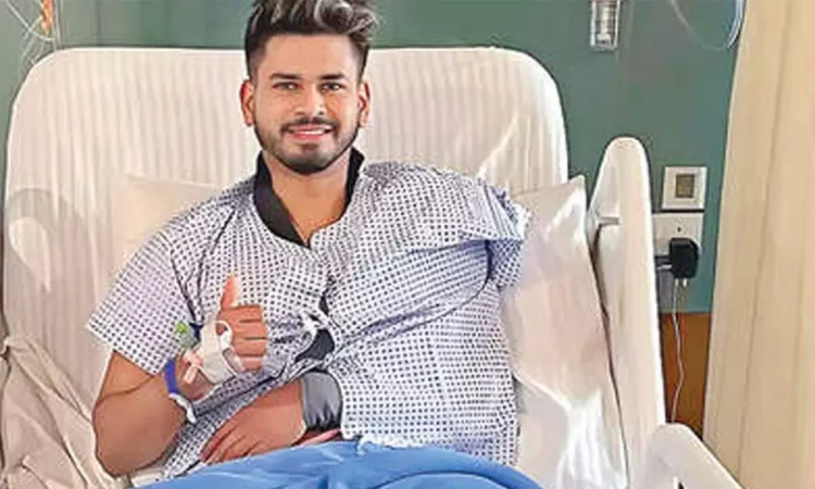 Shreyas Iyer Released from Hospital After Injury Shreyas Iyer Released from Hospital After Injury