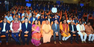 Yogi Adityanath Honors Youth Gaining Future Tech Skills at Samsung Campus