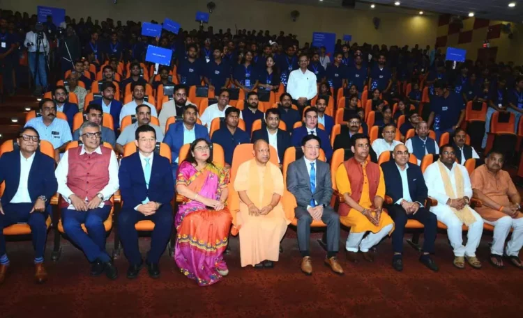 Yogi Adityanath Honors Youth Gaining Future Tech Skills at Samsung Campus Yogi Adityanath Honors Youth Gaining Future Tech Skills at Samsung Campus
