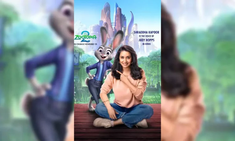 Shraddha Kapoor voices Judy Hopps in Hindi for Zootopia 2 Shraddha Kapoor voices Judy Hopps in Hindi for Zootopia 2