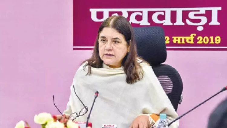 Maneka criticizes SC directive on stray animal management Maneka criticizes SC directive on stray animal management