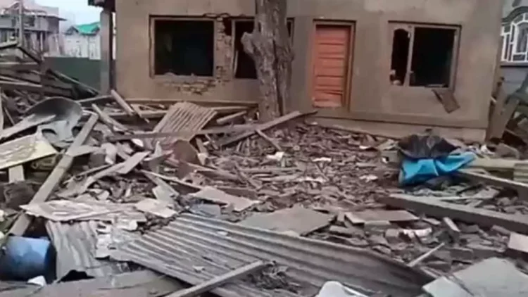 House of Delhi blast suspect demolished in J&K