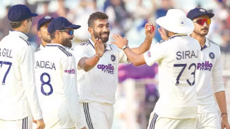 India takes charge on Day 1 with Bumrah's five-wicket haul