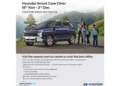 Hyundai Motor India Introduces Smart Care Clinic for Customers