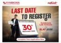 Final Reminder: SLAT 2026 Applications End on November 30