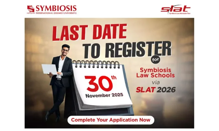 Final Reminder: SLAT 2026 Applications End on November 30