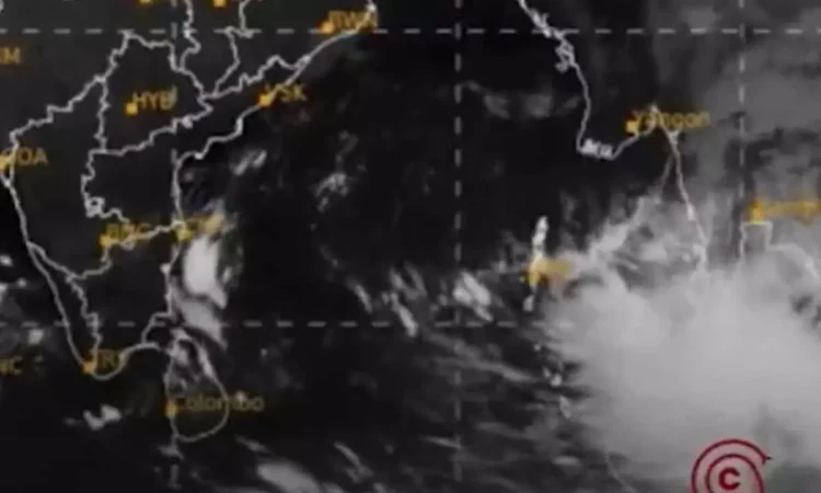 Depression developing over Bay of Bengal region