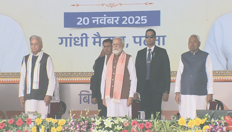 Nitish Kumar Takes Oath as Bihar Chief Minister for Tenth Time Nitish Kumar Takes Oath as Bihar Chief Minister for Tenth Time