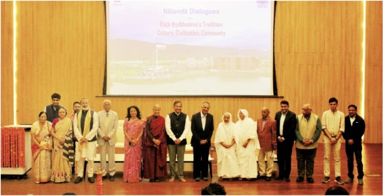 Nalanda University Honors Raja Rsabhadeva's Philosophical Legacy Nalanda University Honors Raja Rsabhadeva's Philosophical Legacy