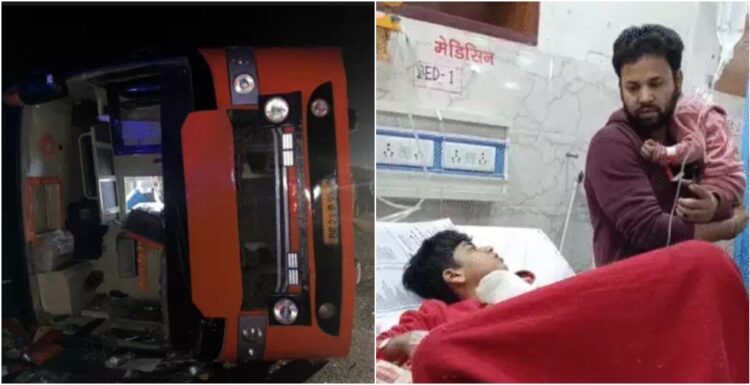 Three Dead and Over 25 Injured in Kanpur Bus Accident