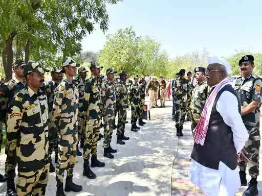 Rajasthan Governor Hari Bhau Bagde Visits Jaisalmer