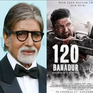 अमिताभ बच्चन देंगे '120 बहादुर' में वॉइसओवर